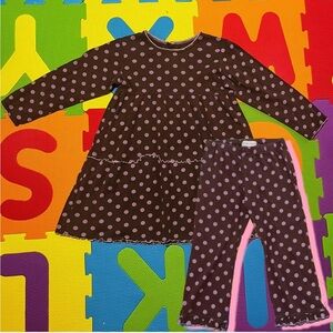 2000s style polka dot girls set
